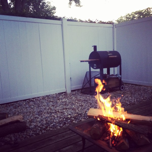 Okay, so we had a fire one night. So sue us. ;)